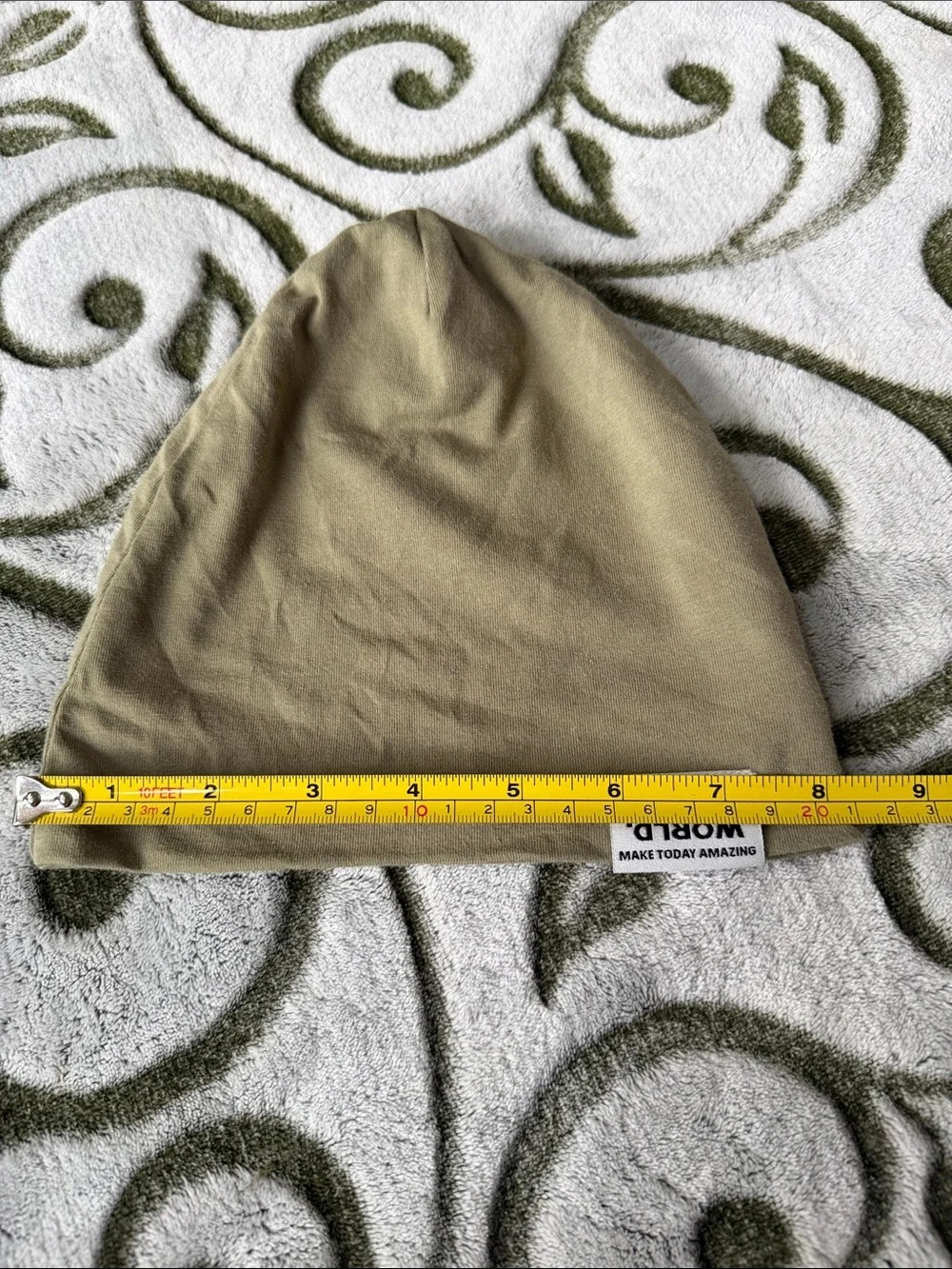 Kids Khaki Beige Beanie - Cotton Jersey H&M Size 2T/6
